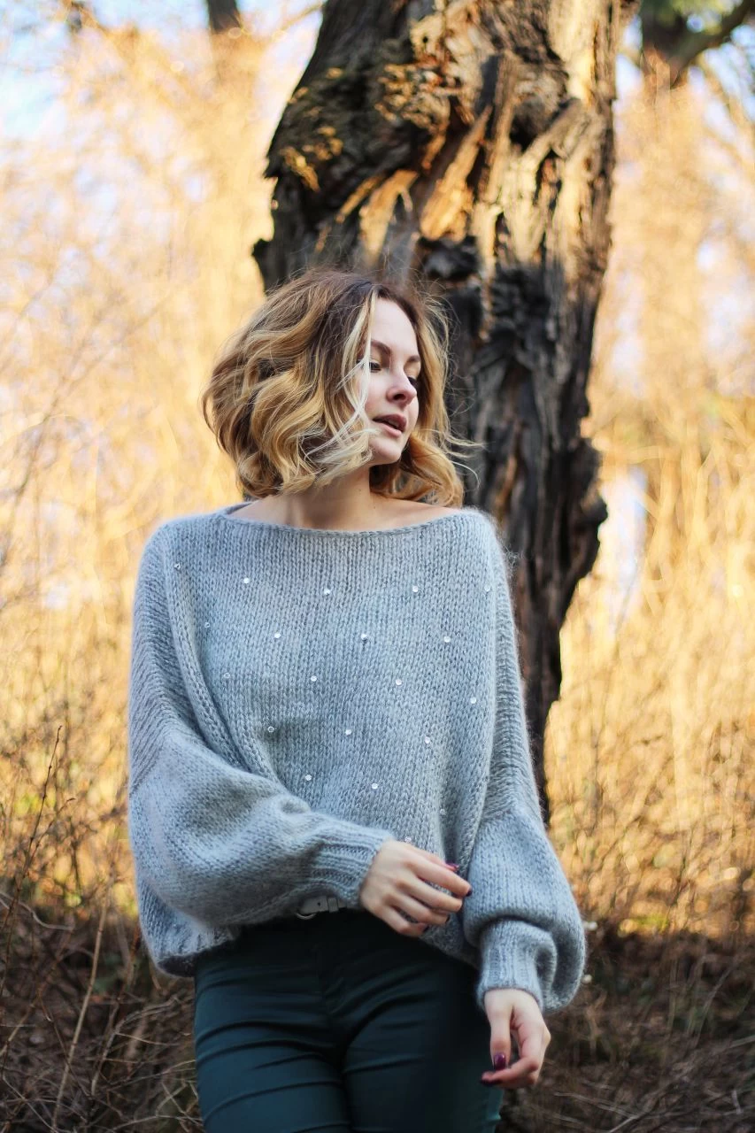 Pullover "Sternenstaub" 5 Pullover "Sternenstaub" – Bild 5