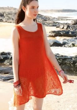 Minikleid Mit Lochmuster