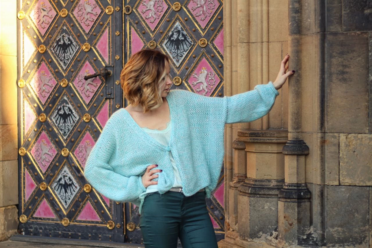 Cardigan "Himmelschön" 3 Cardigan "Himmelschön" – Bild 3