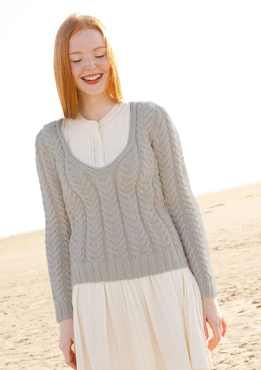 Alpakapullover Ava 2 Alpakapullover Ava – Bild 2