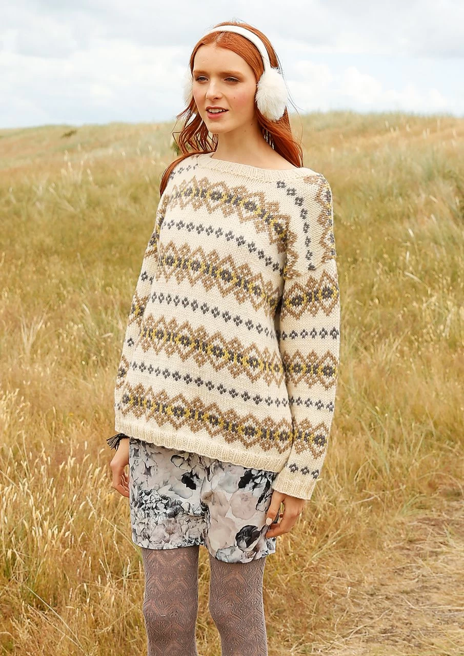 Jaquard-Pullover 1 Jaquard-Pullover