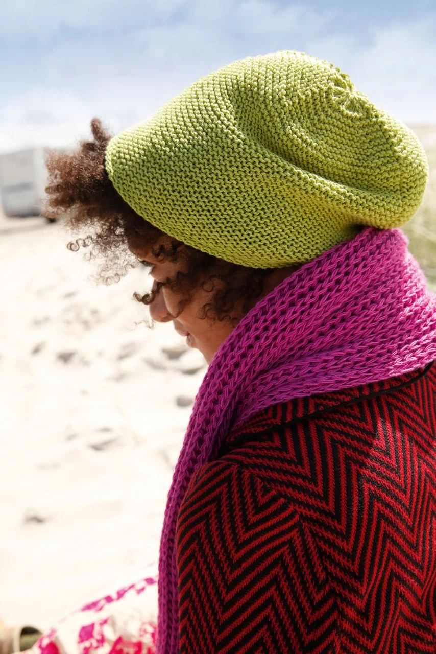 Schal Im Patentmuster 6 Schal Im Patentmuster – Bild 6