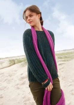 Schal Im Patentmuster