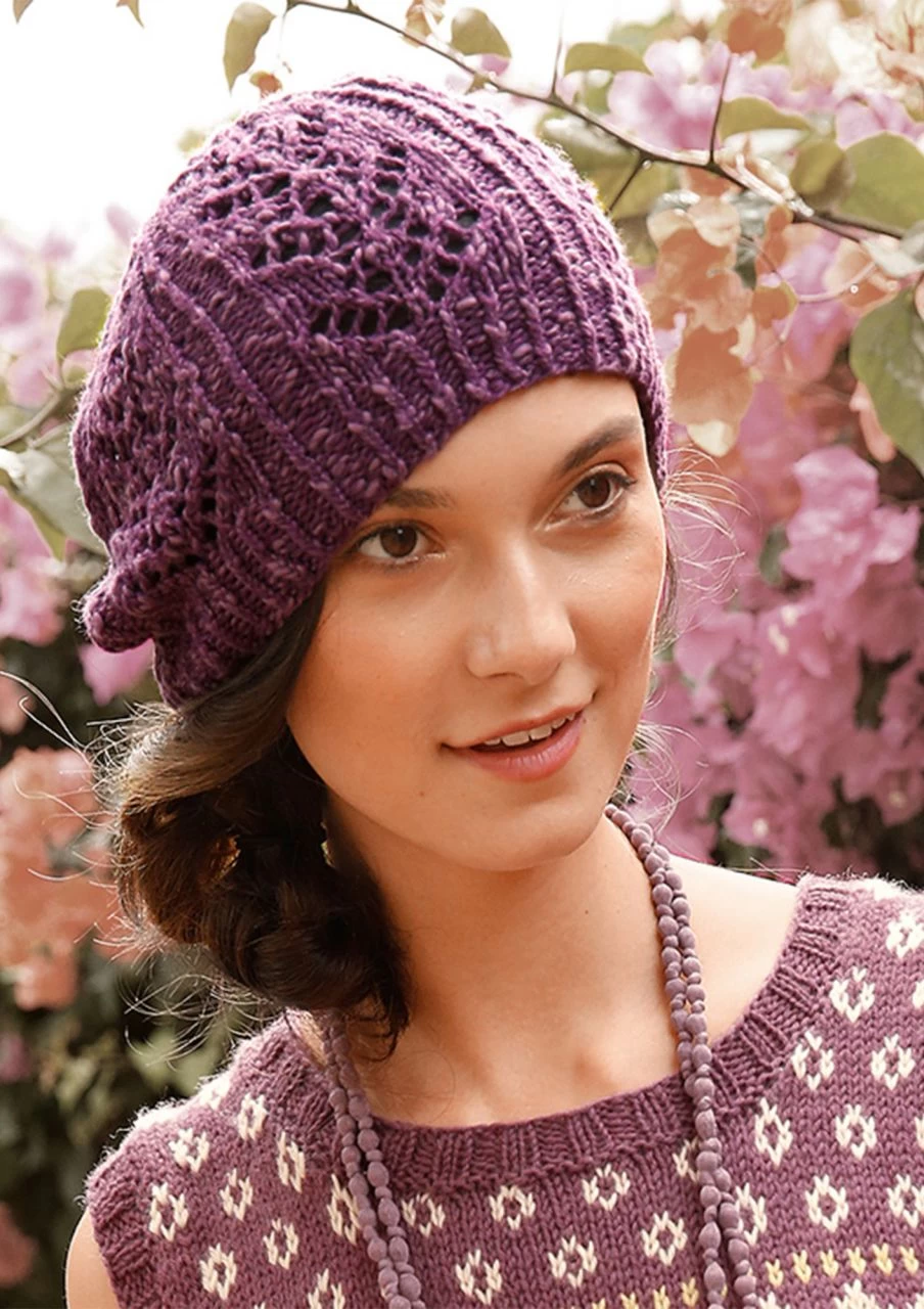 Mütze Mit Lochmuster