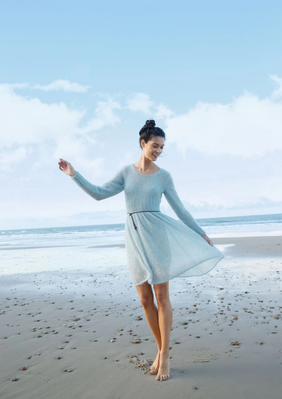 Mohairkleid Olga 2 Mohairkleid Olga – Bild 2