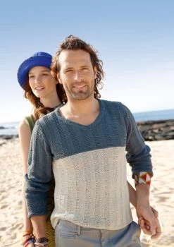 Herrenpullover Mit Rippen