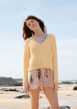 Pullover Mit Zöpfen