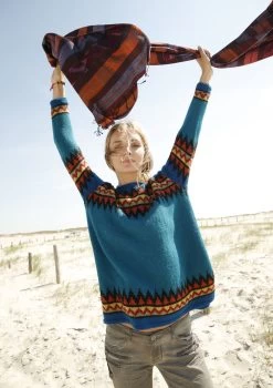 Weiter Pullover Mit Zackenmuster 9 Weiter Pullover Mit Zackenmuster -Strickwaren Geschäft R67M06 f 1280x1280