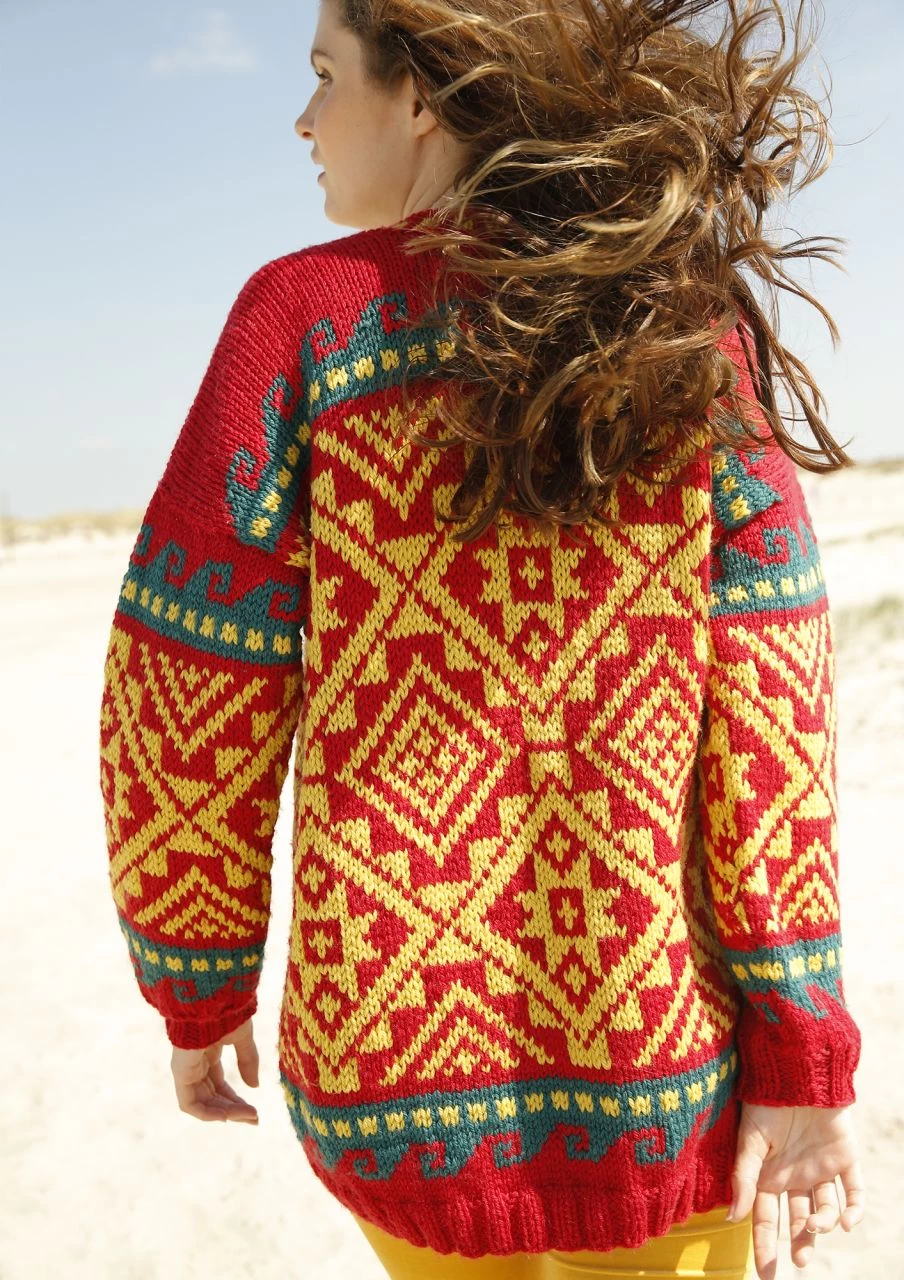 Pullover Mit Jacquardmuster 3 Pullover Mit Jacquardmuster – Bild 3