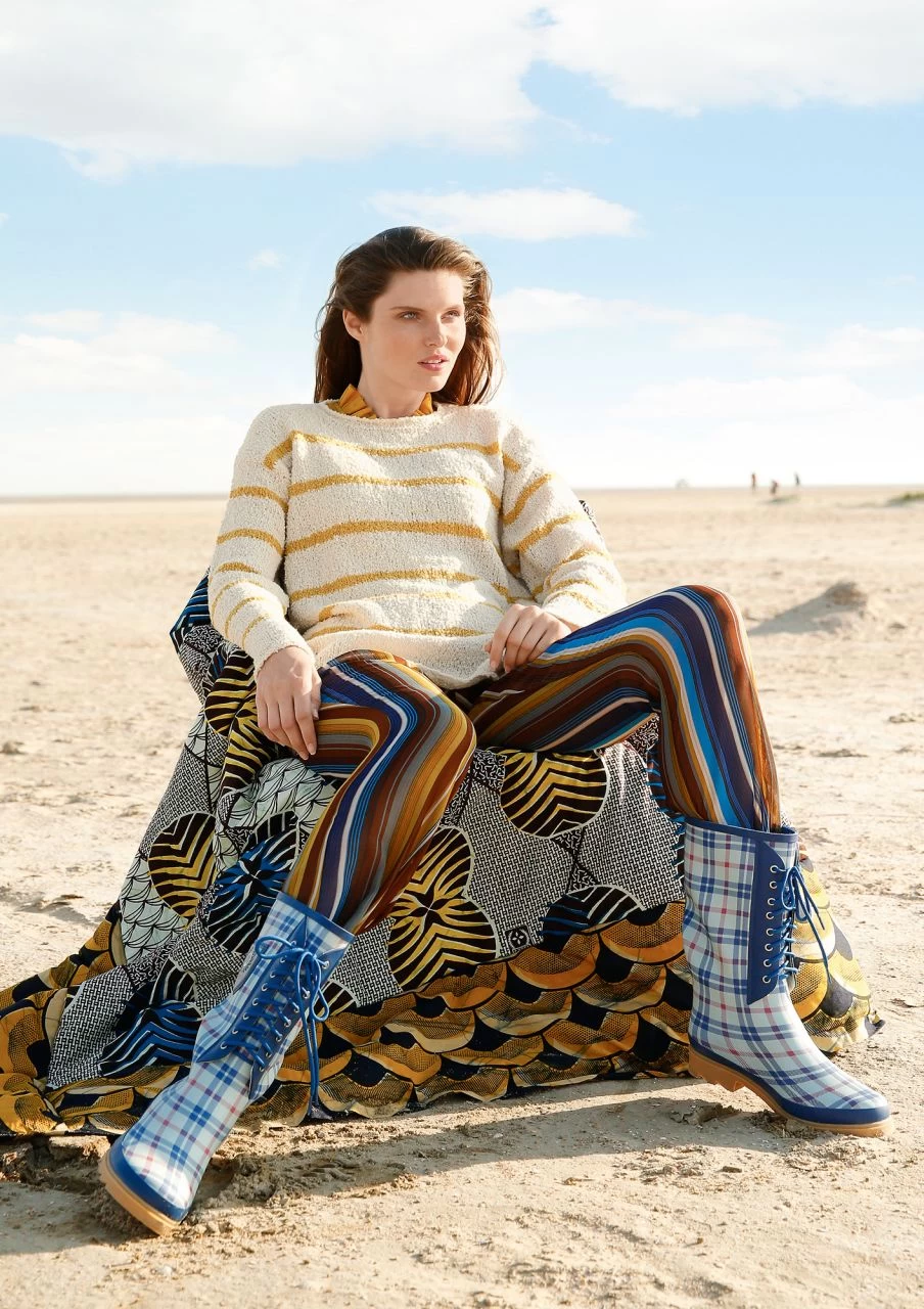 Weiter Ringelpullover 2 Weiter Ringelpullover – Bild 2