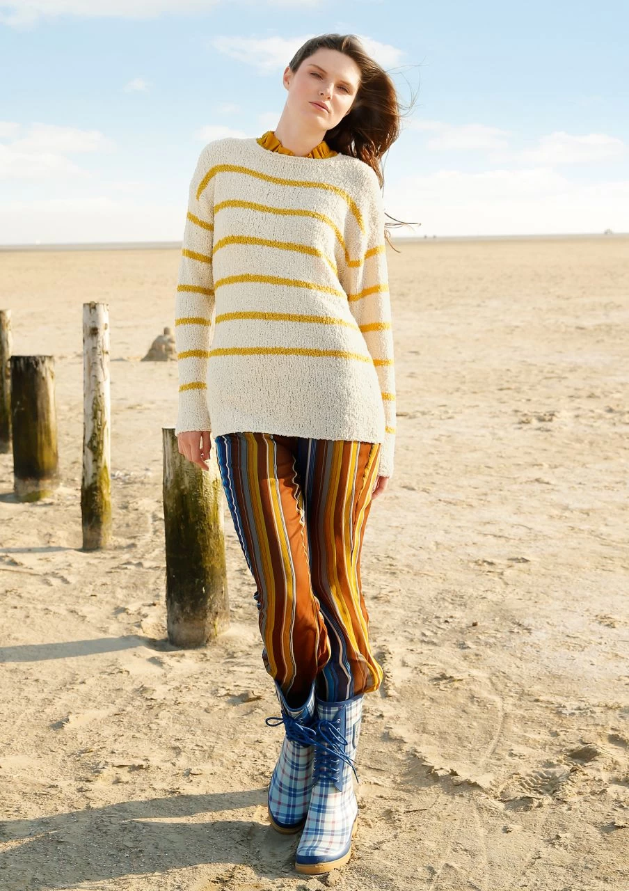 Weiter Ringelpullover 1 Weiter Ringelpullover