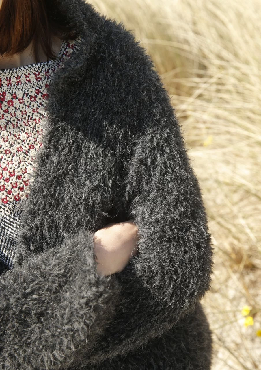 Plüschjacke Mit Kapuze 5 Plüschjacke Mit Kapuze – Bild 5