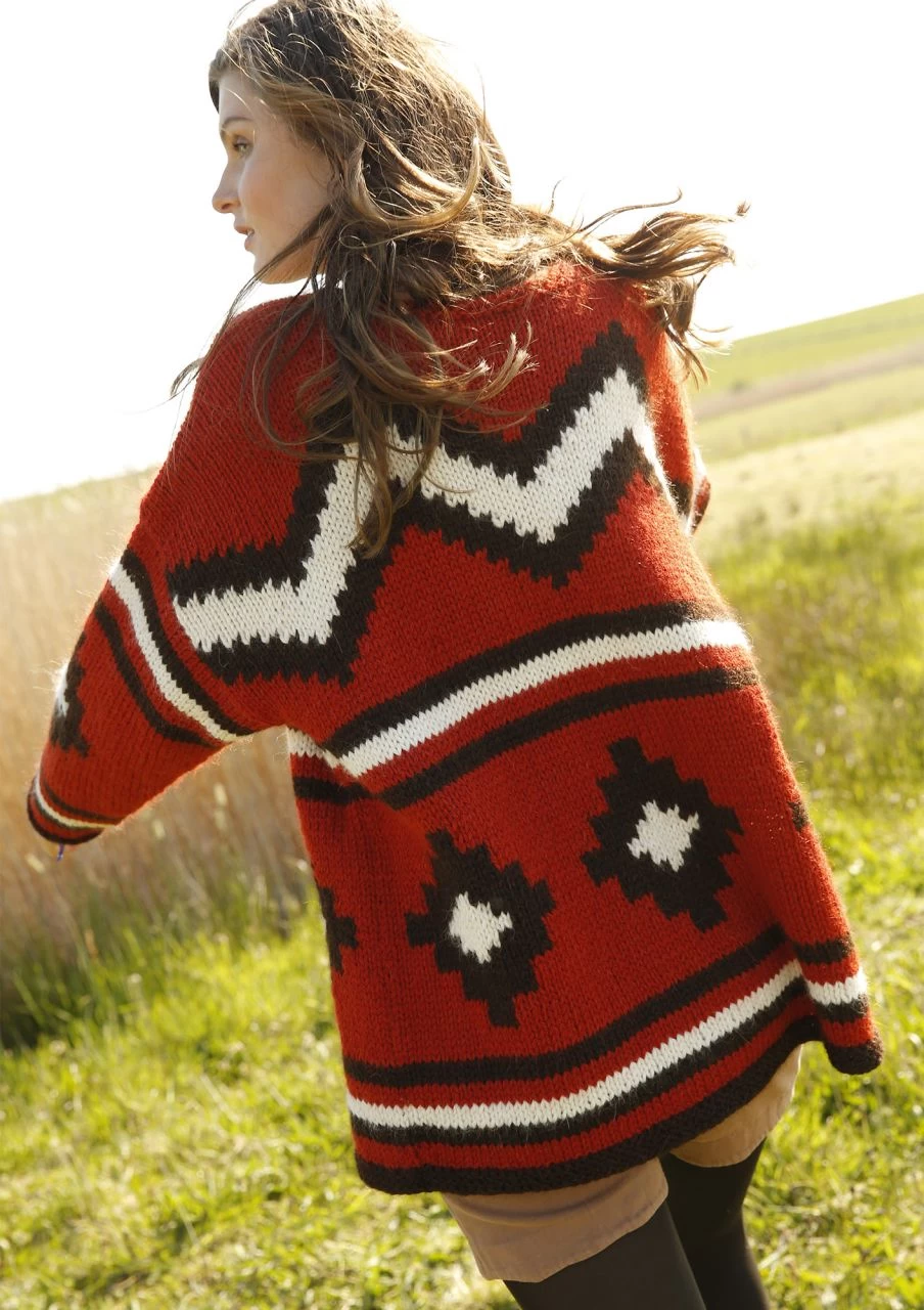 Weiter Alpaka Pullover 2 Weiter Alpaka Pullover – Bild 2