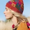 Mütze Mit Karomuster