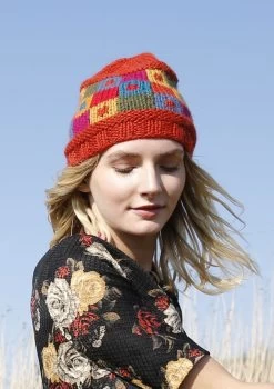 Mütze Mit Karomuster -Strickwaren Geschäft R67M33 c 1280x1280