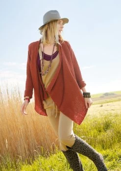 Quer Gestrickte Bouclé-Jacke 9 Quer Gestrickte Bouclé-Jacke -Strickwaren Geschäft R67M34 b 1280x1280