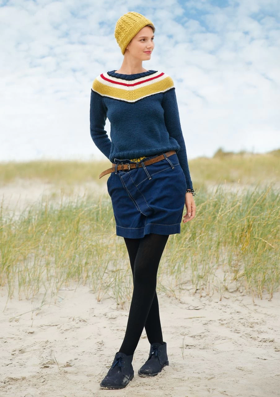 Pullover Mit V-Passe 5 Pullover Mit V-Passe – Bild 5