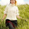Pullover Mit Zopfmuster