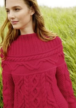 Zopfpullover Mit Passe -Strickwaren Geschäft R68M37 c 1280x1280