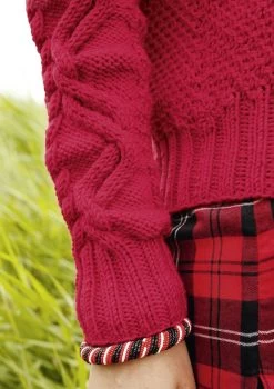 Zopfpullover Mit Passe -Strickwaren Geschäft R68M37 e 1280x1280