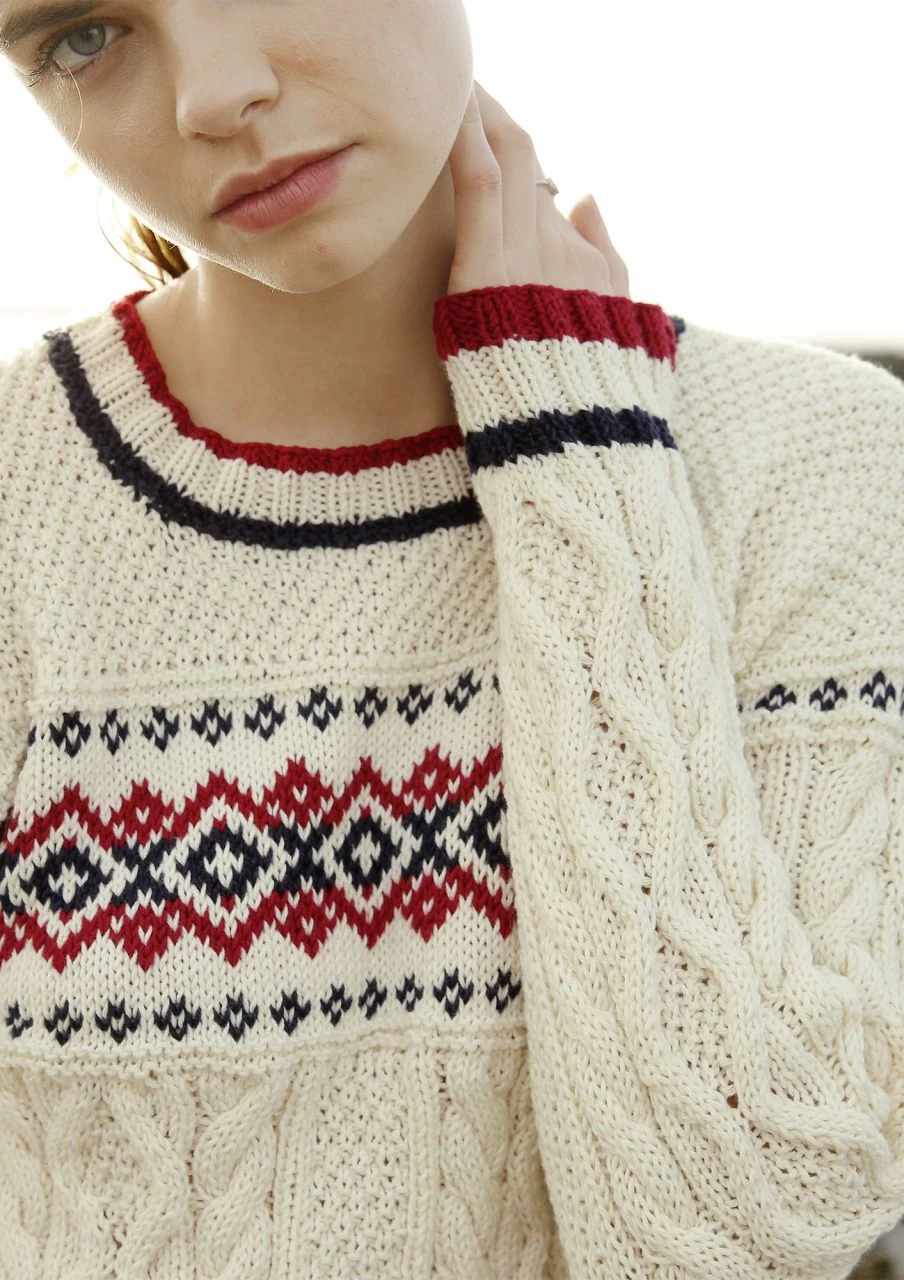 Pulli Mit Jaquardmuster 4 Pulli Mit Jaquardmuster – Bild 4