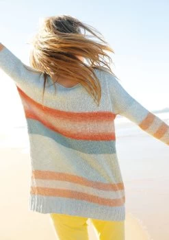 Weiter Pullover Mit Blockstreifen -Strickwaren Geschäft R70M18 c 1280x1280