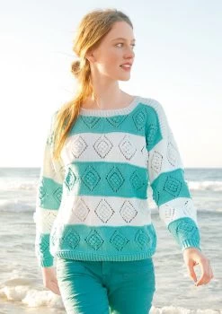Pullover Mit Rhomben