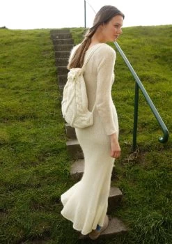 Leichtes, Langes Kleid -Strickwaren Geschäft R71M02 h 1280x1280