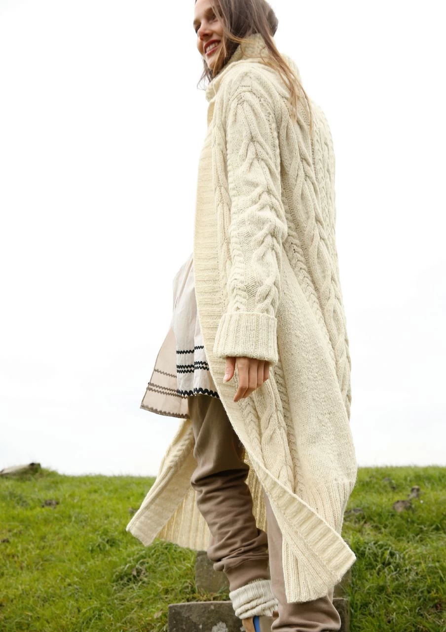 Mantel Mit Zöpfen 3 Mantel Mit Zöpfen – Bild 3