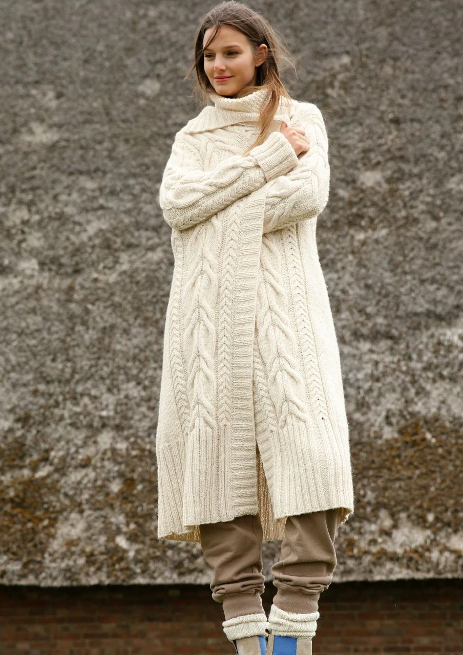 Mantel Mit Zöpfen 6 Mantel Mit Zöpfen – Bild 6