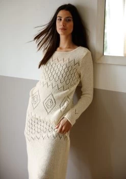 Kleid Mit Lochmuster 10 Kleid Mit Lochmuster -Strickwaren Geschäft R71M13 e 1280x1280