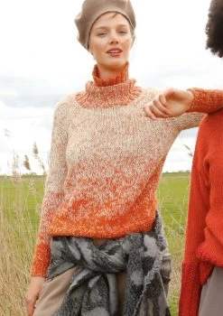 Melierter Pullover -Strickwaren Geschäft R71M30 g 1280x1280