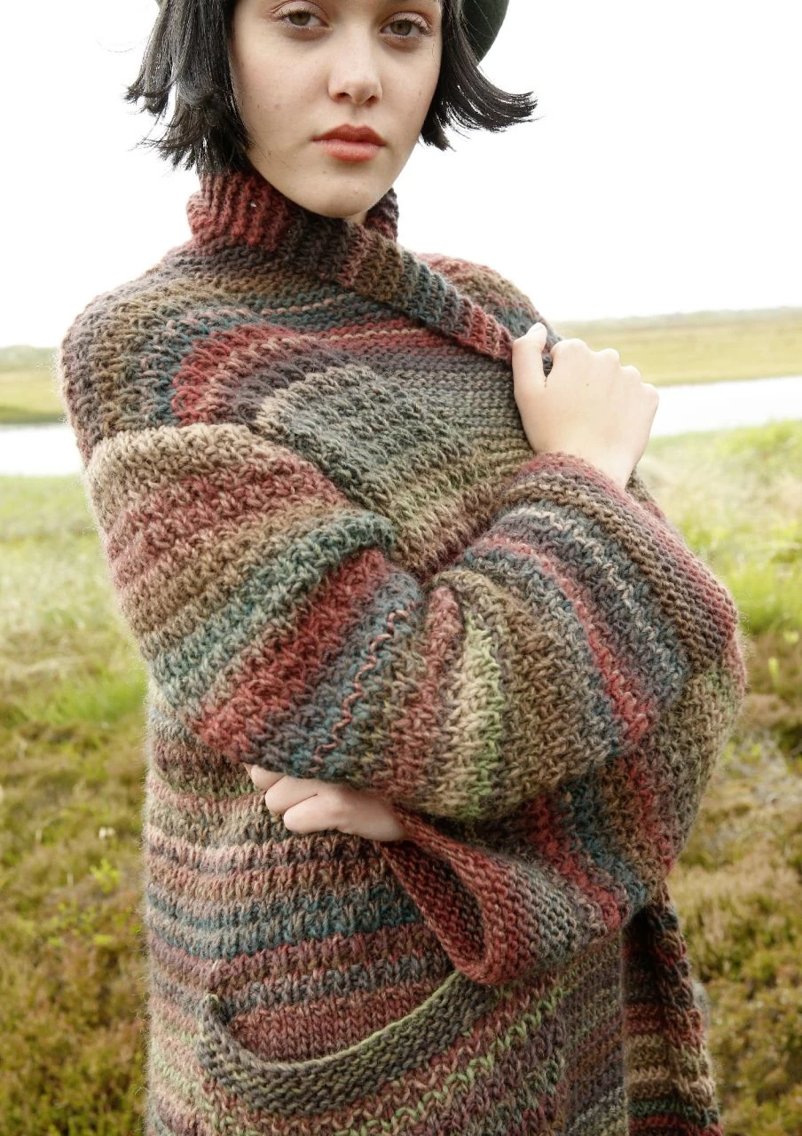 Melierte Jacke 4 Melierte Jacke – Bild 4