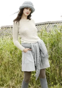 Melierter Rippenpullover -Strickwaren Geschäft R72M17 a Rippenpullover 1280x1280