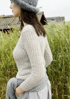 Melierter Rippenpullover -Strickwaren Geschäft R72M17 e 1280x1280