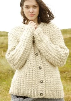 Jacke Mit Strukturmuster