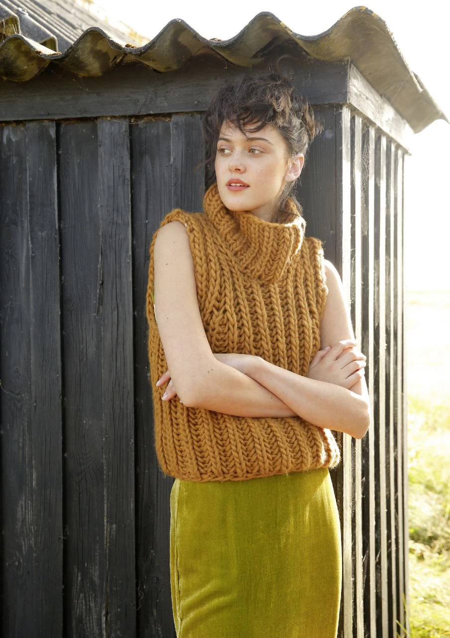 Pullunder Mit Stehkragen 6 Pullunder Mit Stehkragen – Bild 6