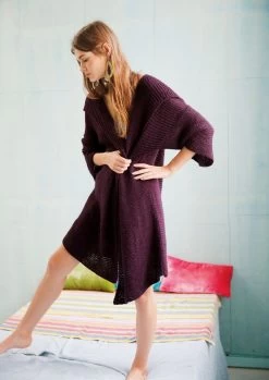 Weiter, Kraus Gestrickter Mantel