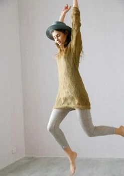 Langer Pullover Mit Lochmuster -Strickwaren Geschäft R73M20 d 1280x1280