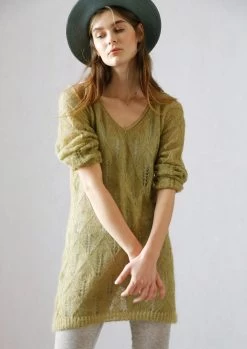 Langer Pullover Mit Lochmuster -Strickwaren Geschäft R73M20 f 1280x1280