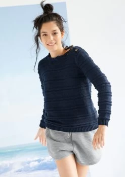 Pullover Mit Querrippen -Strickwaren Geschäft R73M27 g 1280x1280