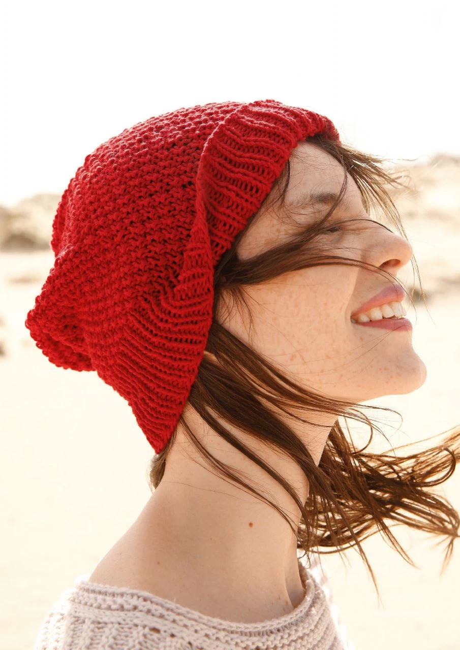 Mütze Im Perlmuster 2 Mütze Im Perlmuster – Bild 2