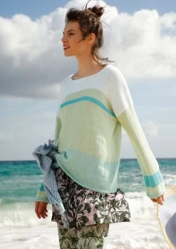 Weiter Streifen-Pullover 10 Weiter Streifen-Pullover -Strickwaren Geschäft R74M18 b 1280x1280