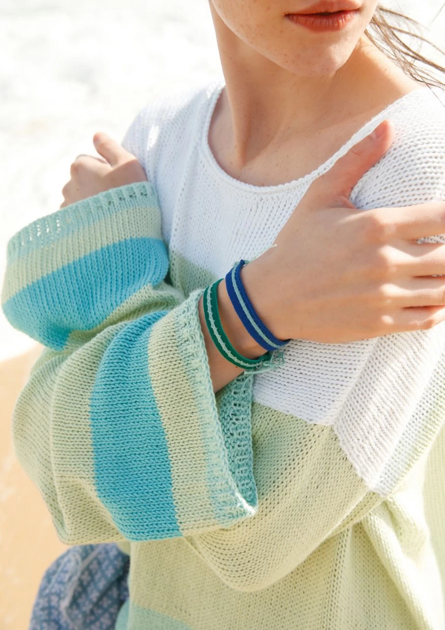 Weiter Streifen-Pullover 3 Weiter Streifen-Pullover – Bild 3