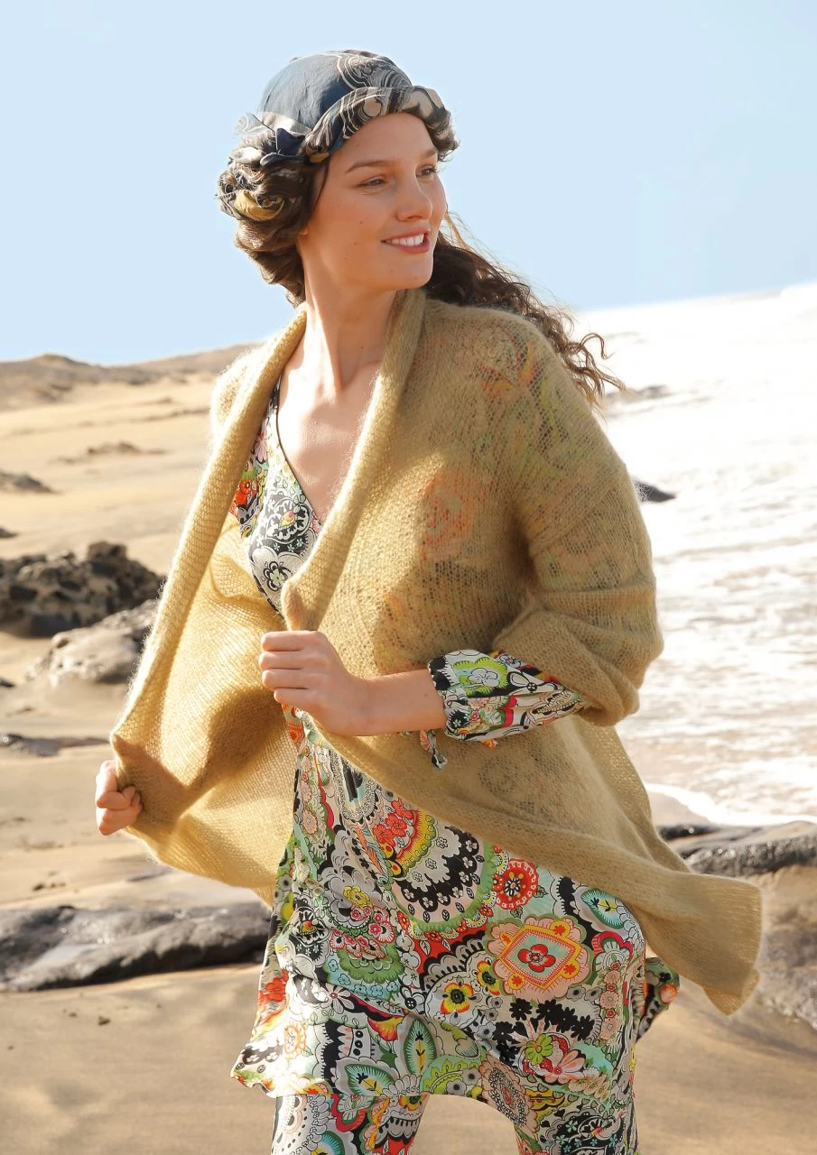 Weite Mohair-Jacke 2 Weite Mohair-Jacke – Bild 2