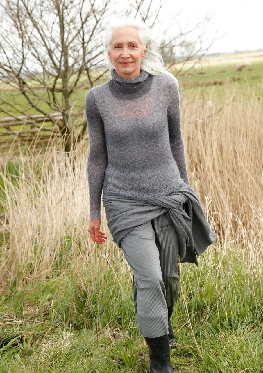 Dünner Rollkragen-Pulli 4 Dünner Rollkragen-Pulli – Bild 4