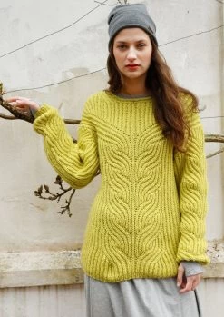 Pullover Im Patentmuster