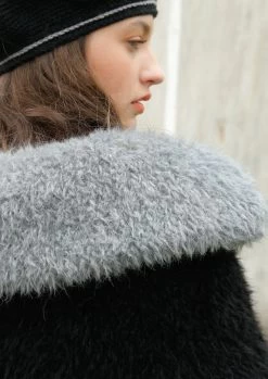 Schwarze Plüschjacke 11 Schwarze Plüschjacke -Strickwaren Geschäft R75M16 e 1280x1280