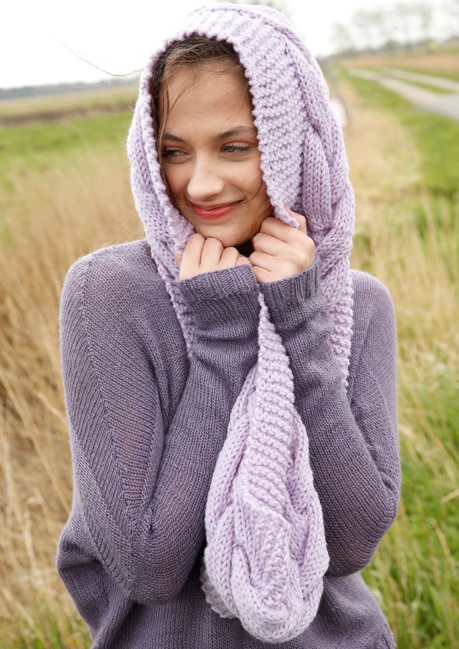 Loop Mit Zopfmuster 2 Loop Mit Zopfmuster – Bild 2