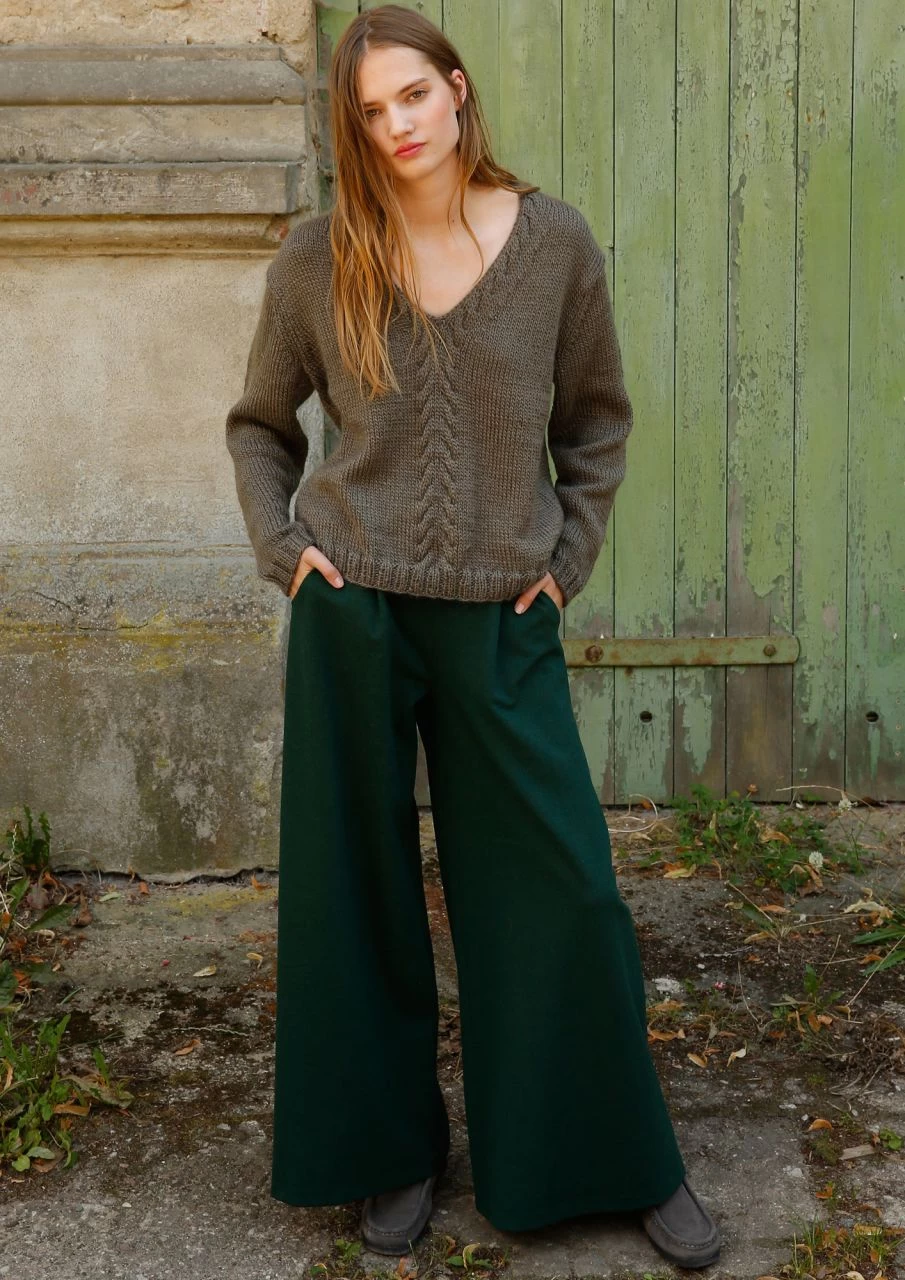 Pullover Mit V-Ausschnitt 4 Pullover Mit V-Ausschnitt – Bild 4